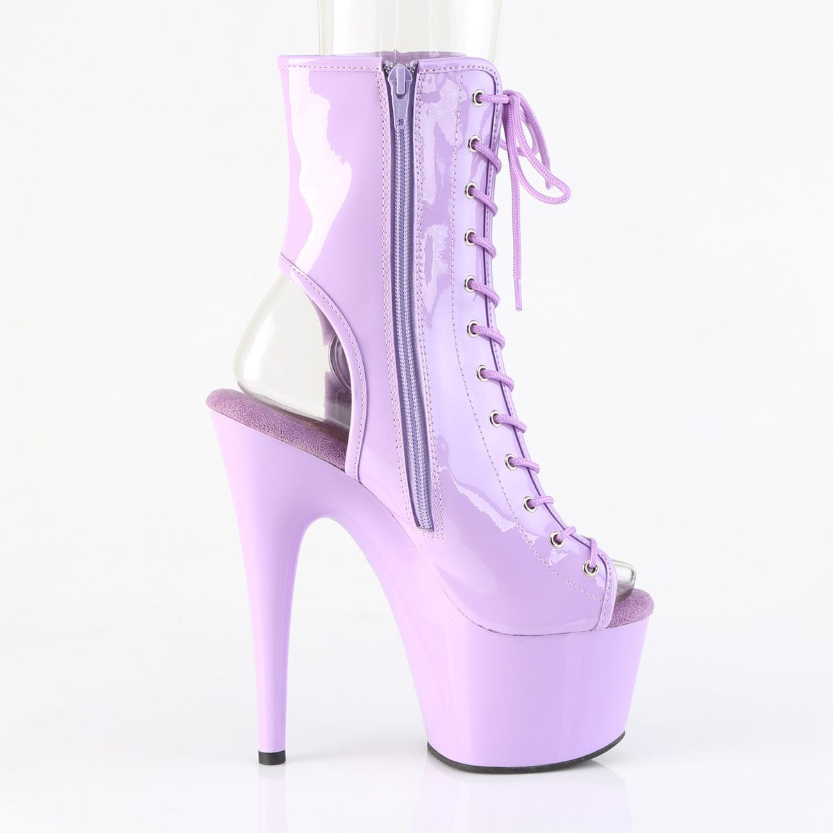 ADORE-1016 Platform Shoes Lavender Patent Lavender