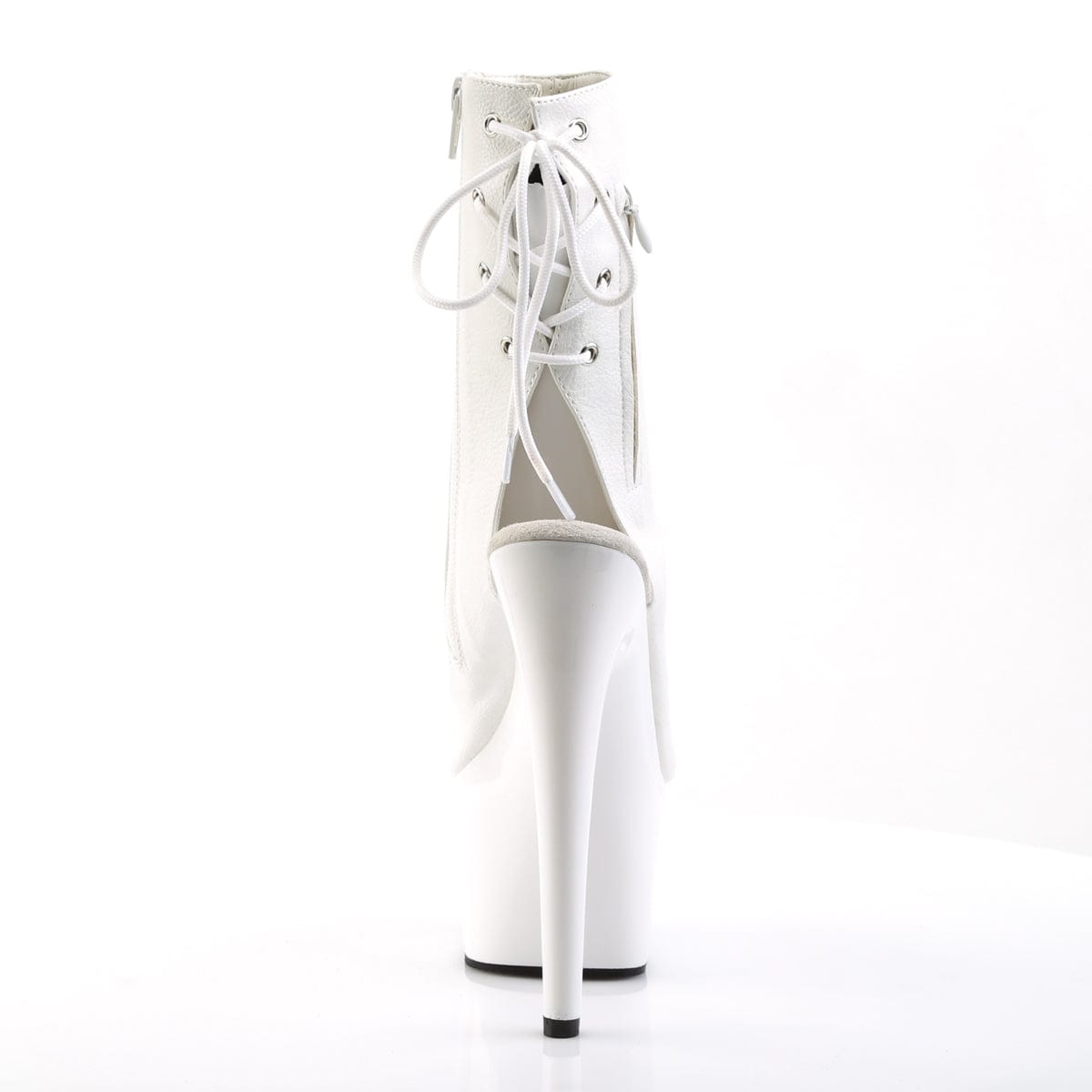 ADORE-1018 White Faux Leather/White