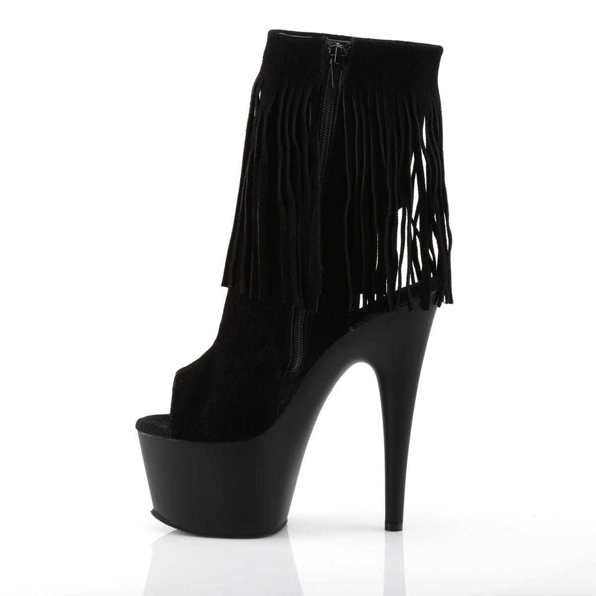 ADORE-1019 Black Suede/Black Matte