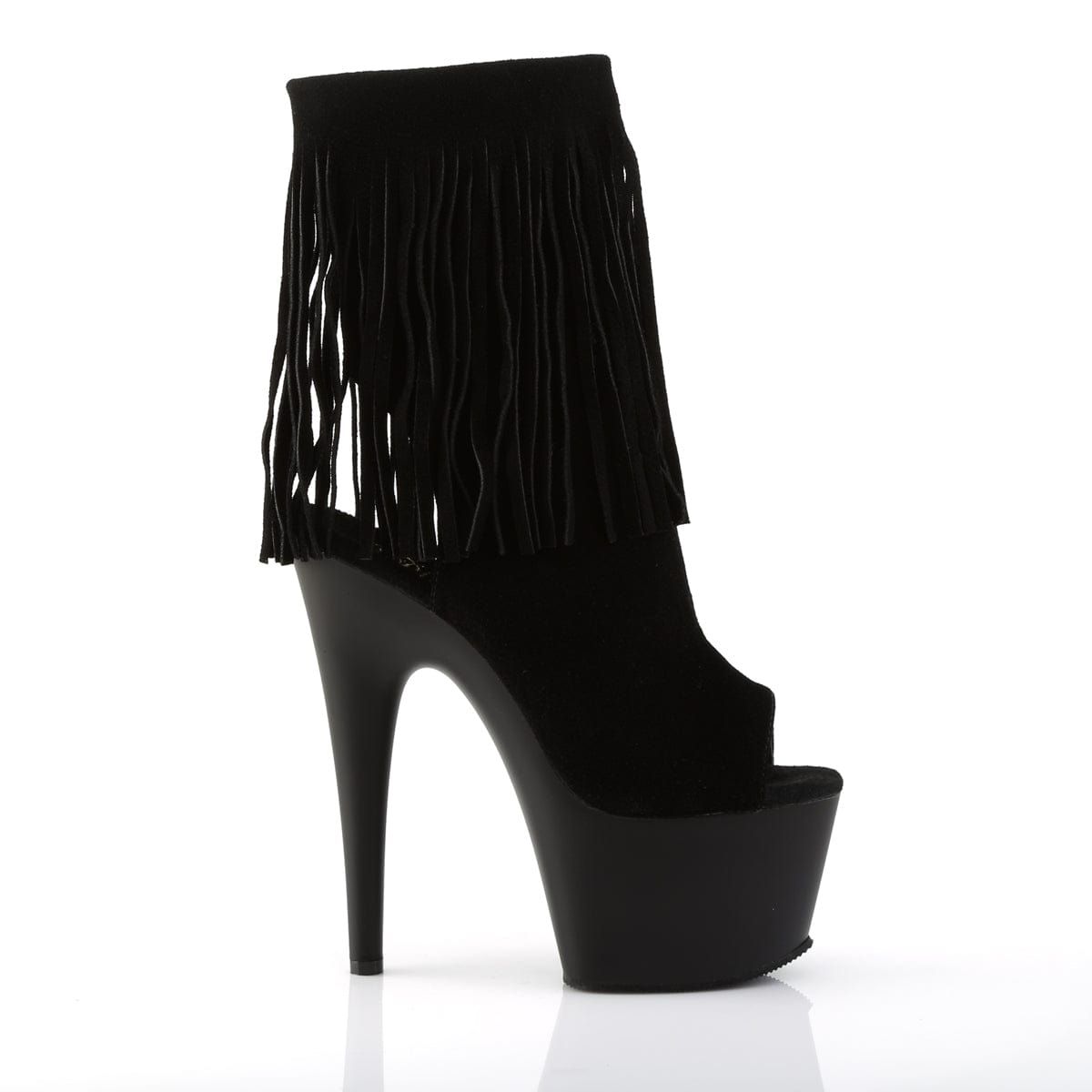 ADORE-1019 Black Suede/Black Matte