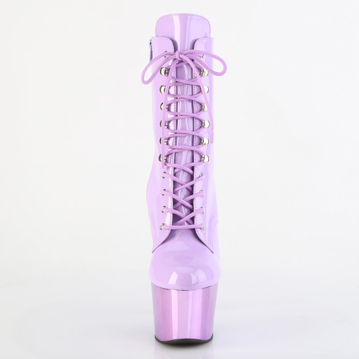 ADORE-1020 Platform Shoes Lavender Patent Lavender Chrome