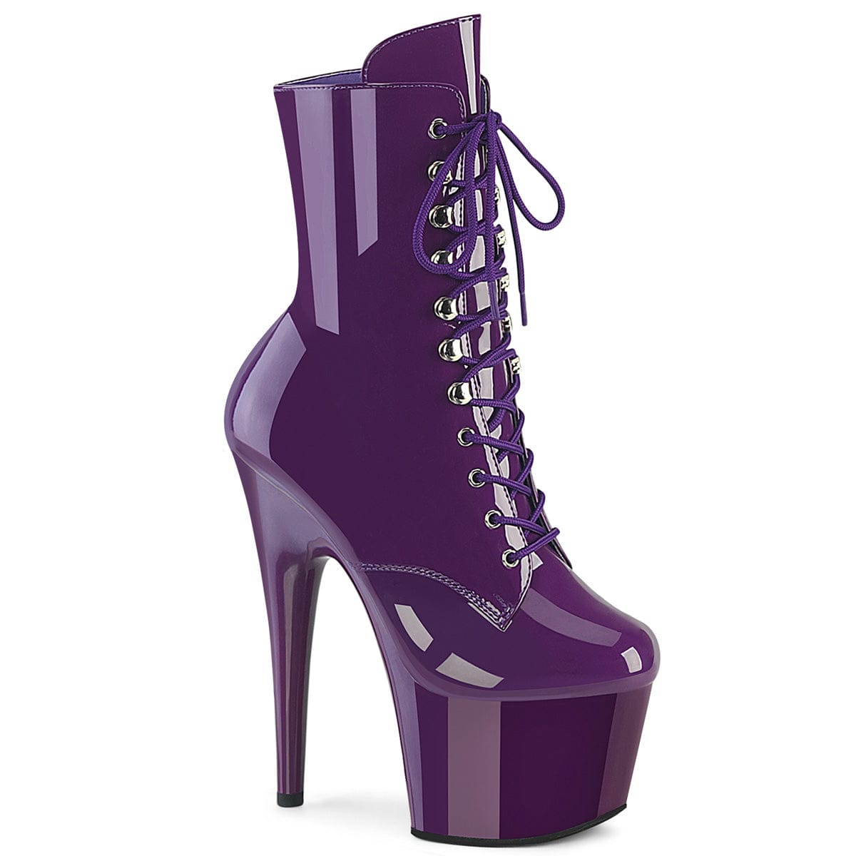 ADORE-1020 Platform Shoes Purple Patent Purple