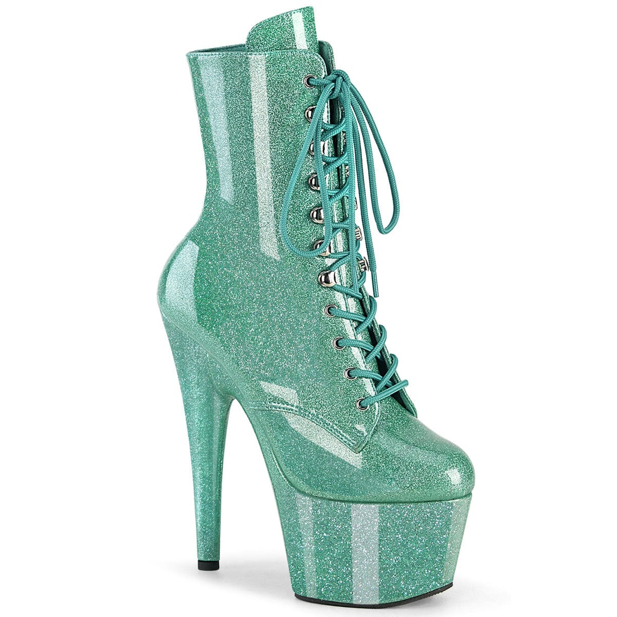 ADORE-1020GP Aqua Glitter Patent/M Pleaser US Size (Women's): 5