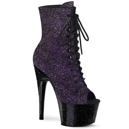 ADORE-1021MG Purple Glitter/Black