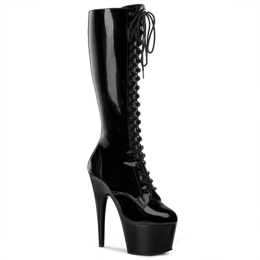 ADORE-2023 Black Stretch Patent/Black