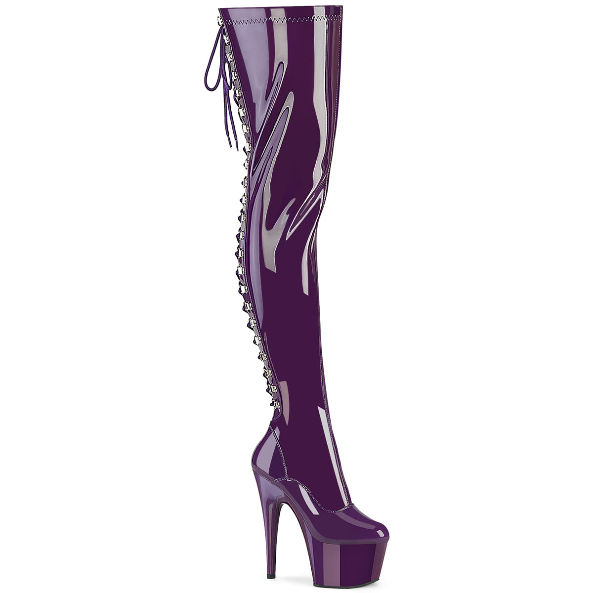 ADORE-3063 Purple Stretch Patent/Purple