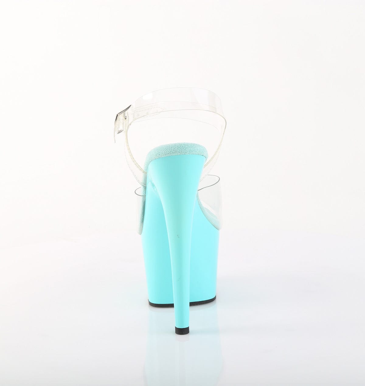 ADORE-708 Platform Shoes Clear/Aqua