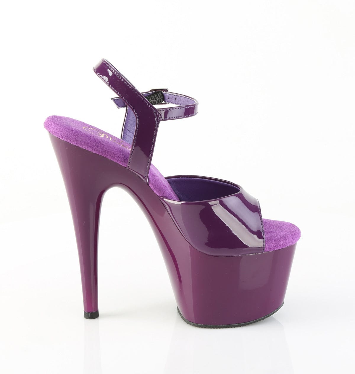 ADORE-709 Platform Shoes Purple Patent Purple