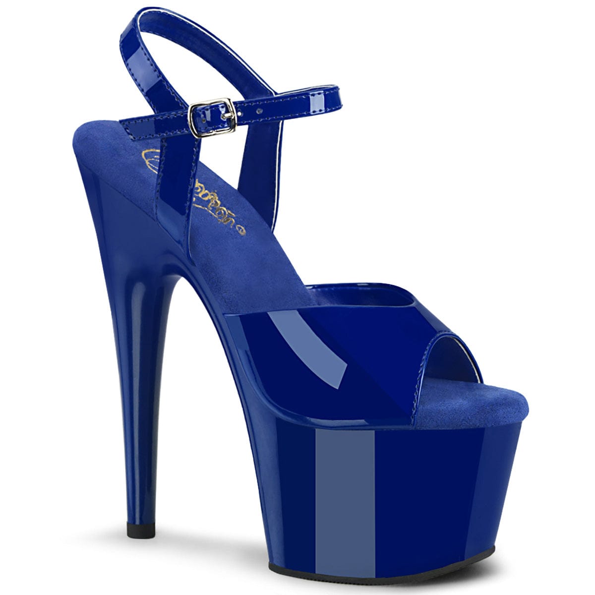 ADORE-709 Royal Blue Patent/Royal Blue Pleaser US Size (Women's): 5