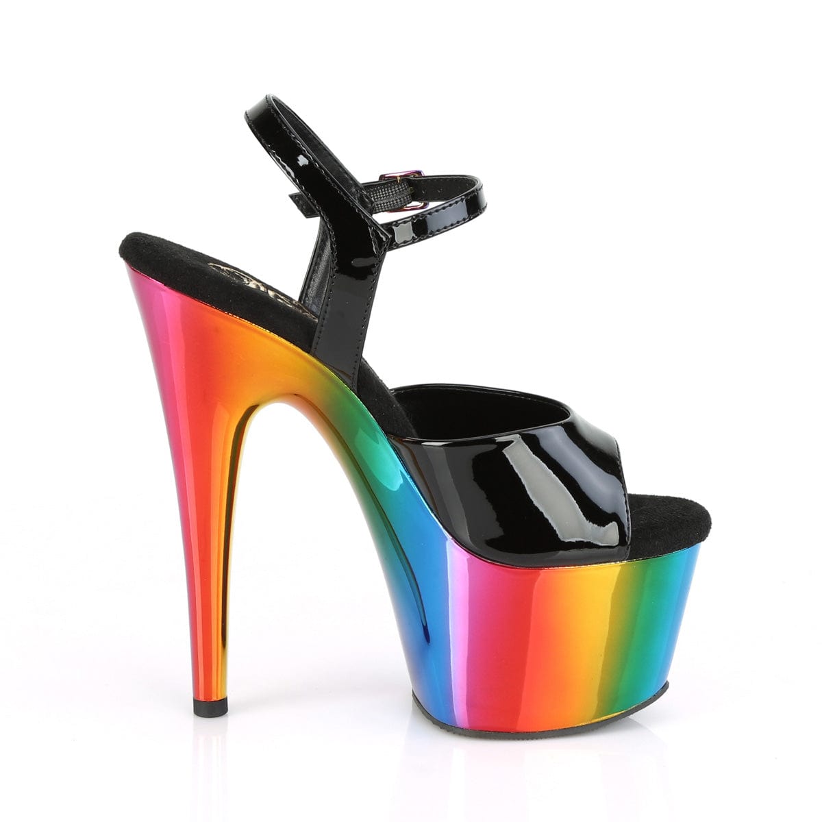 ADORE-709RC Black Patent/Rainbow Chrome