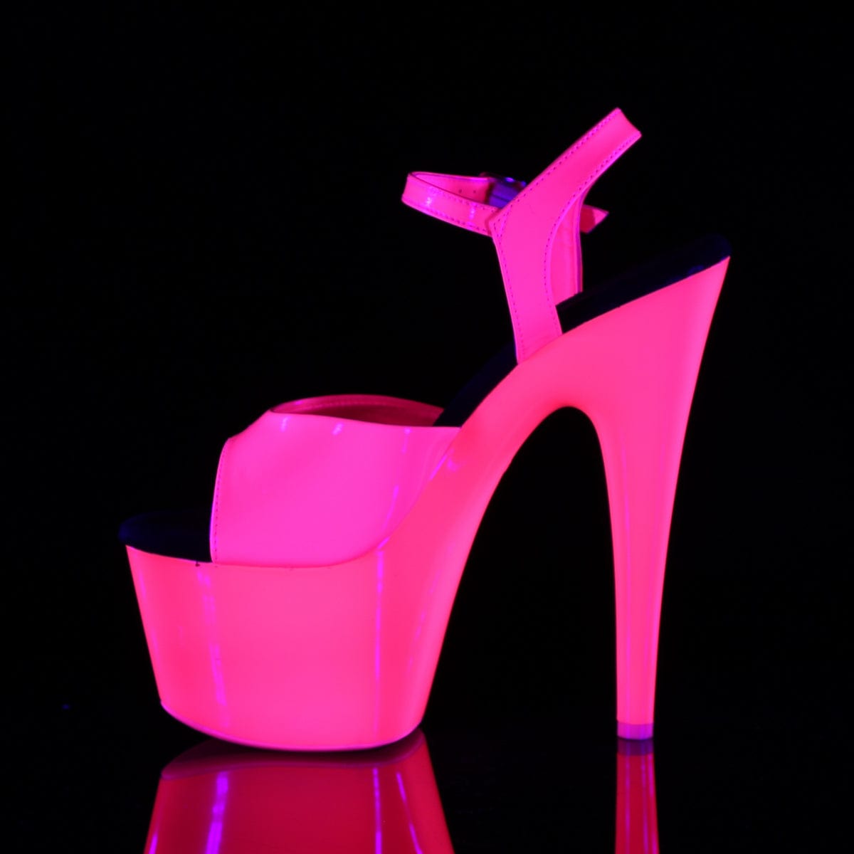 ADORE-709UV Neon Hot Pink Patent/Neon Hot Pink