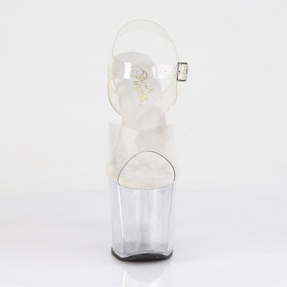 AMAZE-808 Platform Shoes Clear/Clear