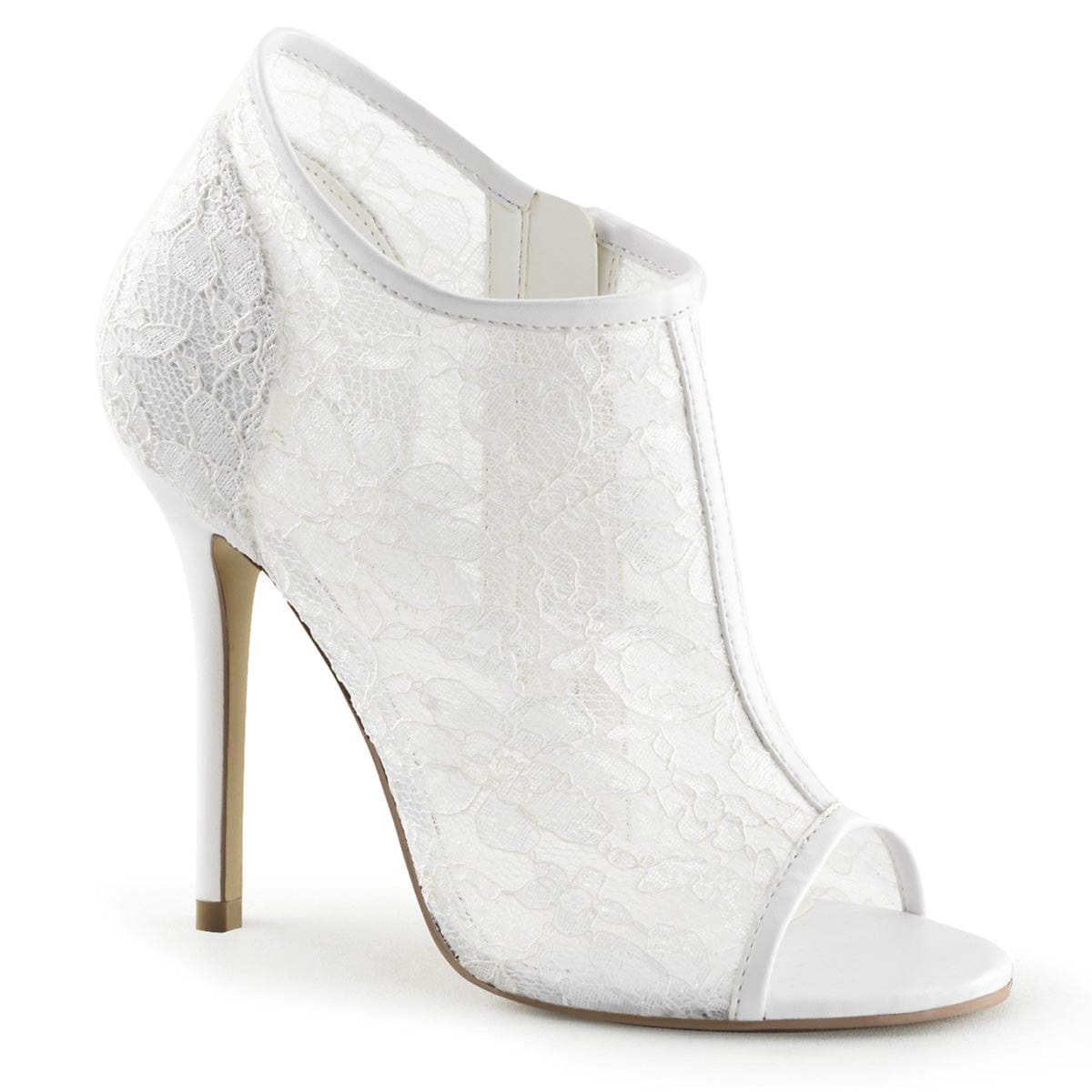 AMUSE-56 Ivory Lace-Mesh