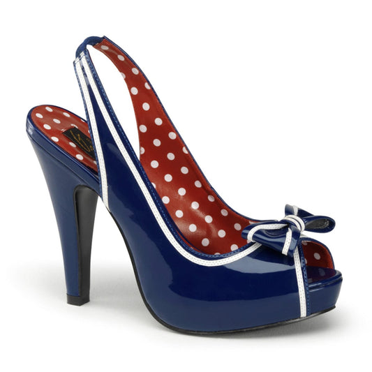 BETTIE-05 Navy Blue Patent