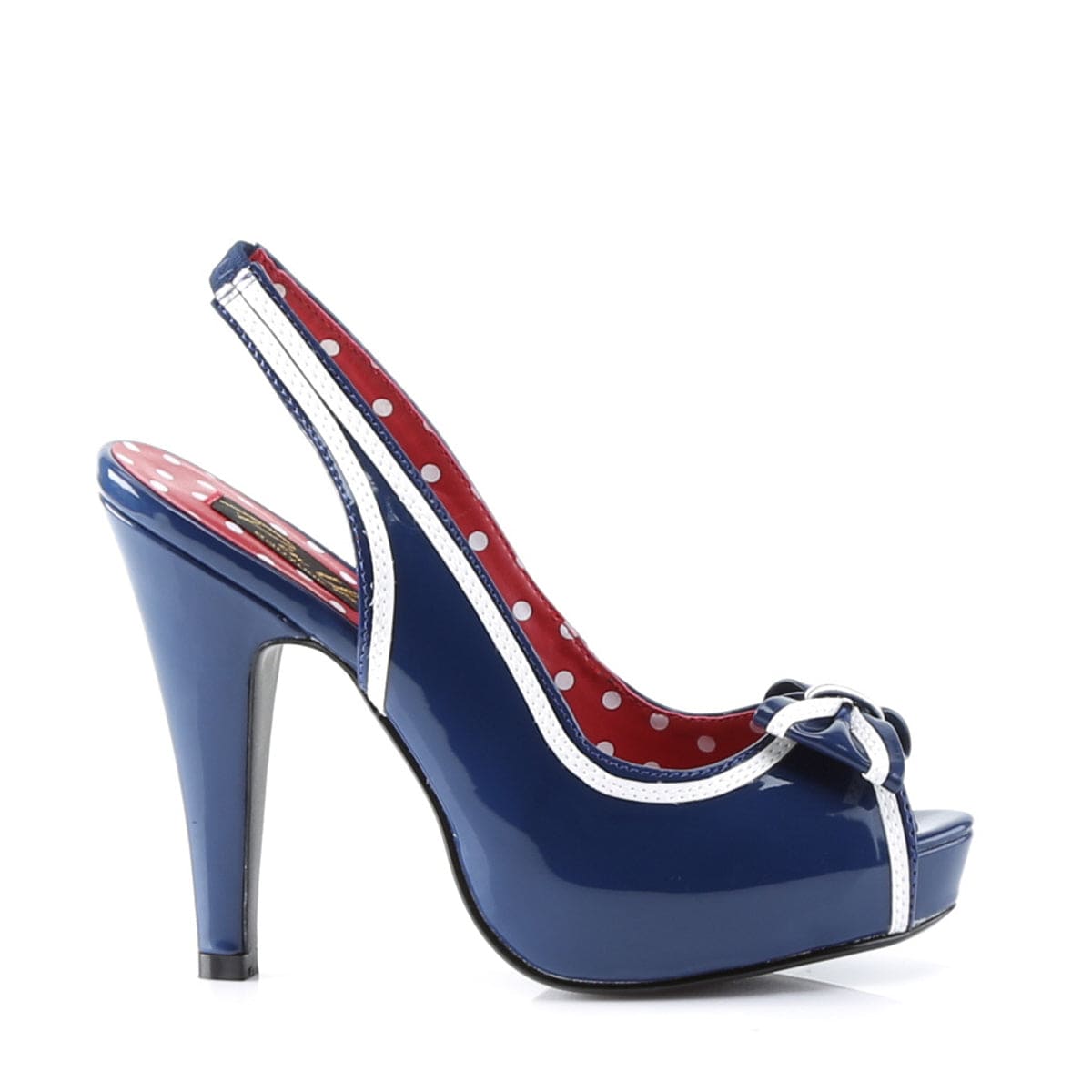 BETTIE-05 Navy Blue Patent