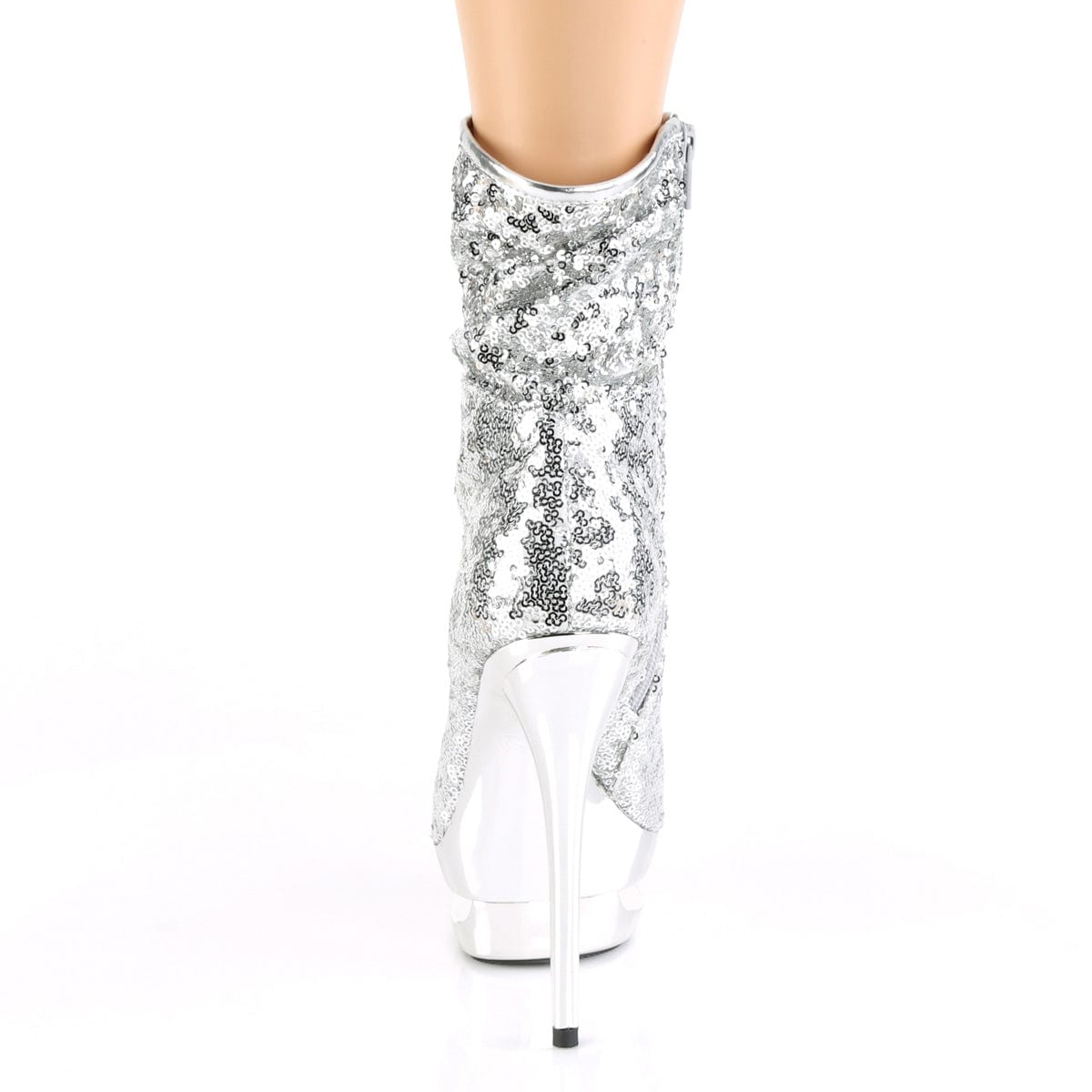 BLONDIE-R-1009 Silver Sequins/Silver Chrome