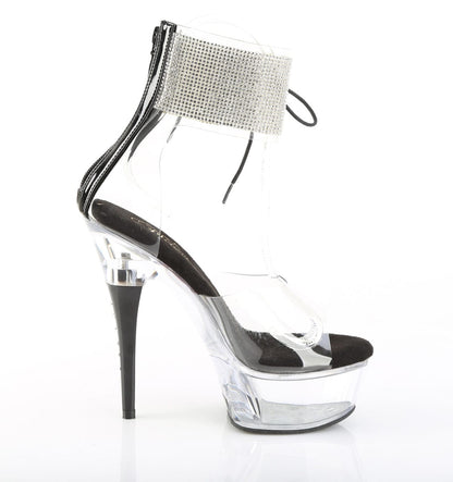 CAPTIVA-624RS Platform Shoes Clear/Black