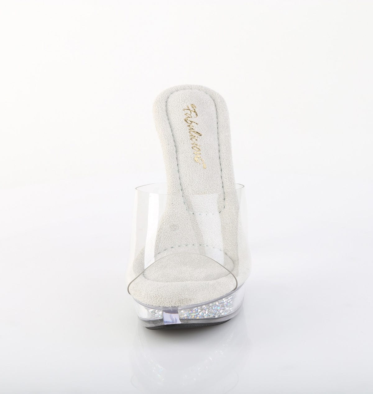 COCKTAIL-501RSI Shoes Clear/Clear-Silver AB Rhinestone