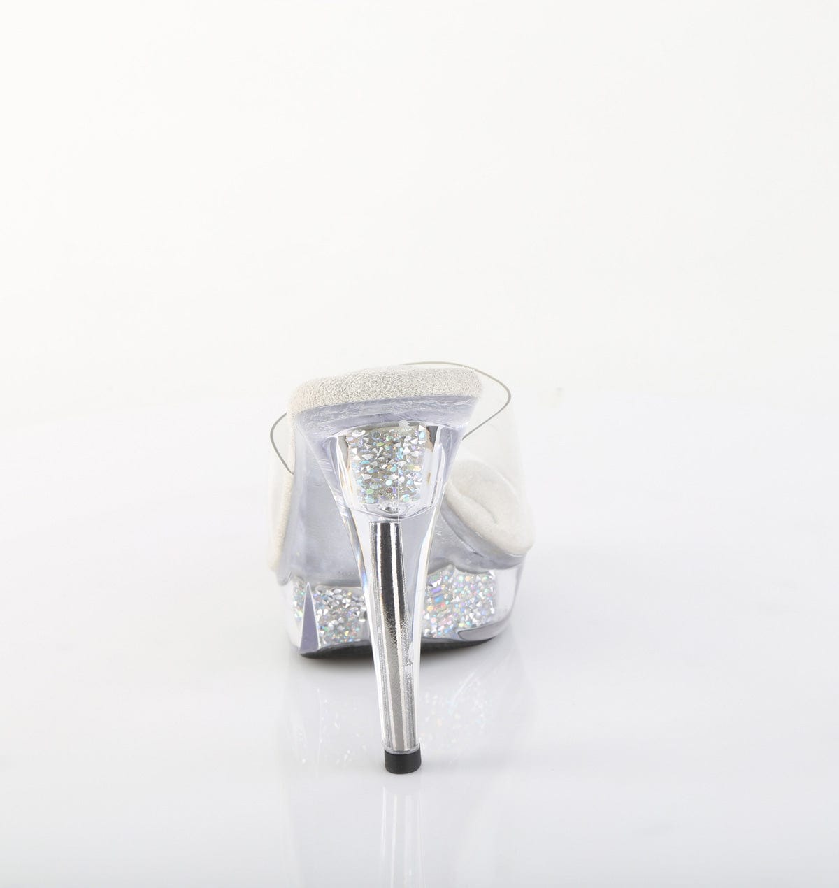 COCKTAIL-501RSI Shoes Clear/Clear-Silver AB Rhinestone