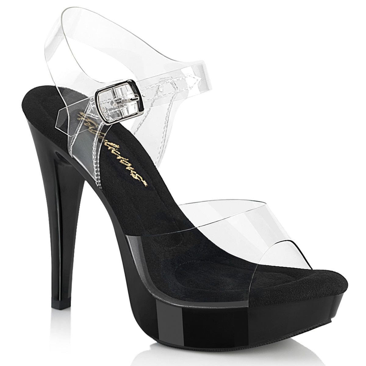 COCKTAIL-508 Shoes Clear/Black