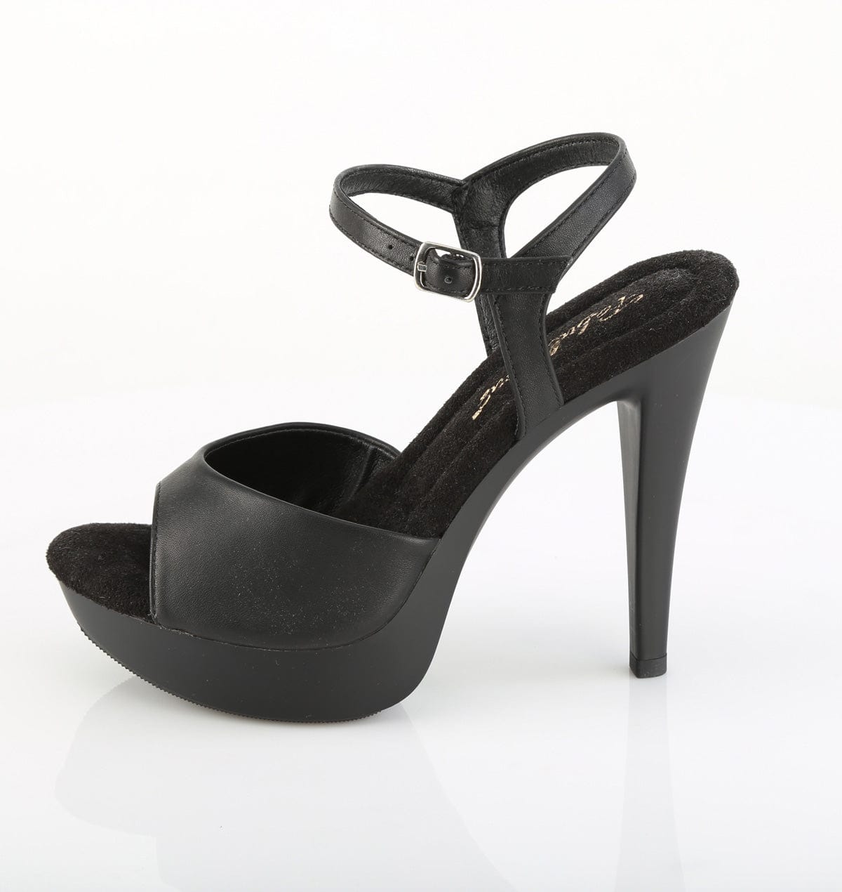 COCKTAIL-509 Shoes Black Faux Leather/Black Matte