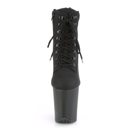 FLAMINGO-800TL-02 Black Nubuck Faux Leather/Black Matte