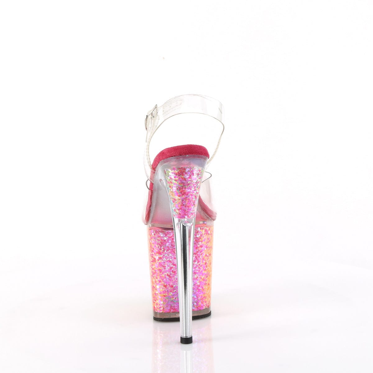 FLAMINGO-808RG-02 Clear/Rainbow Confetti