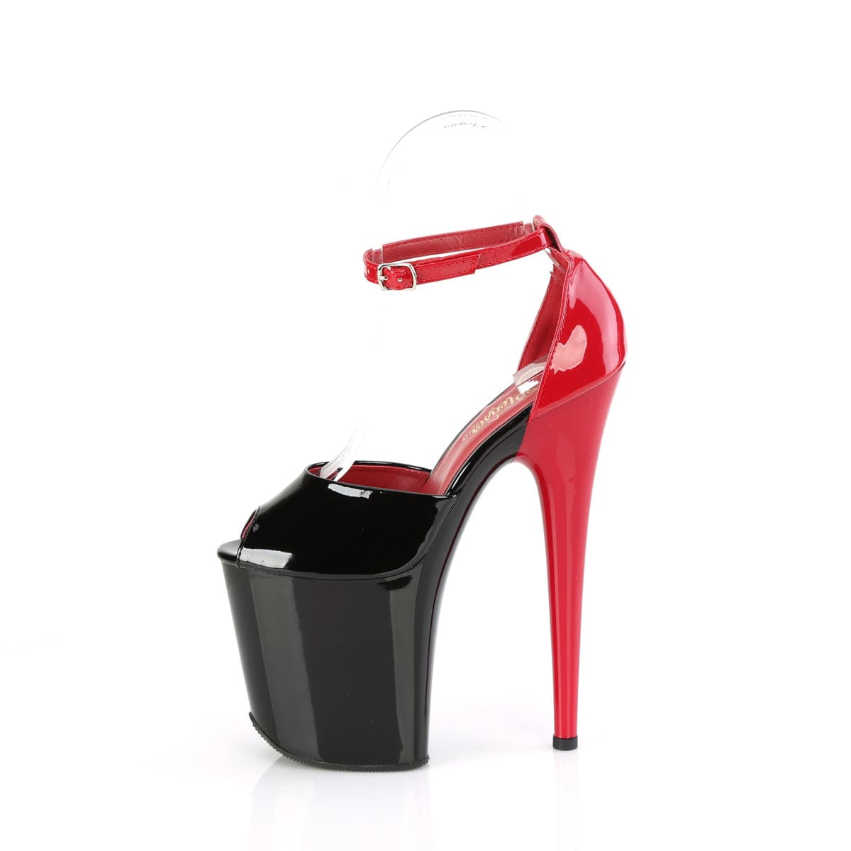 FLAMINGO-868 Black-Red Patent/Black Red