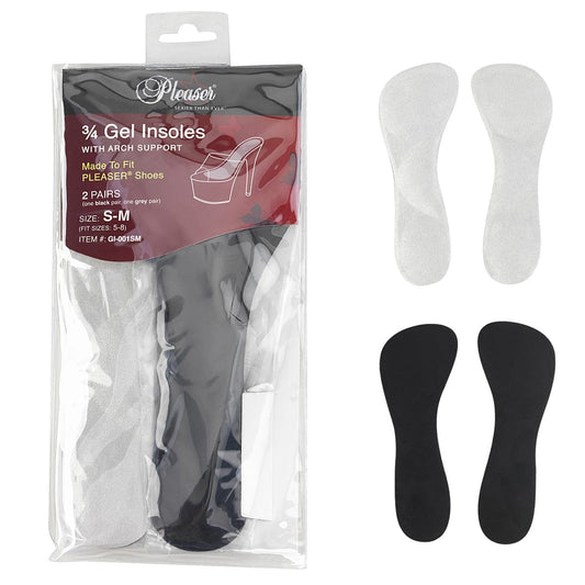 Gel Insoles with Arch Support Gift Accessories US Size (Women's): S-M