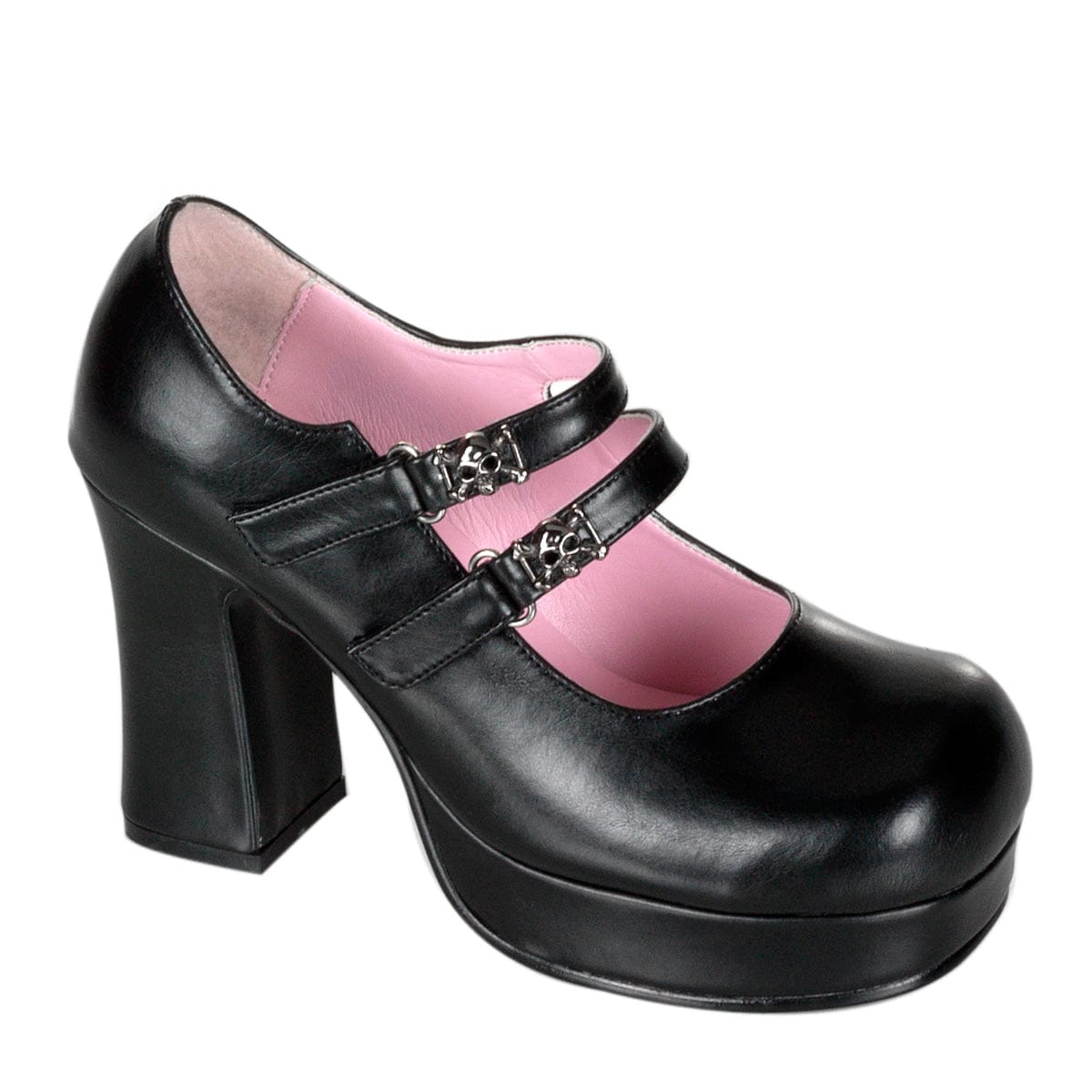 GOTHIKA-09 Black Vegan Leather