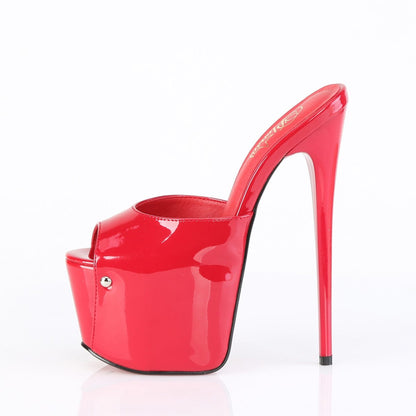 JUBILANT-01 Platform Shoes Red Pat