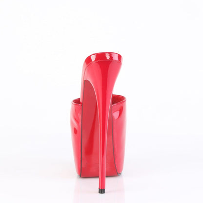 JUBILANT-01 Platform Shoes Red Pat