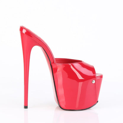 JUBILANT-01 Platform Shoes Red Pat