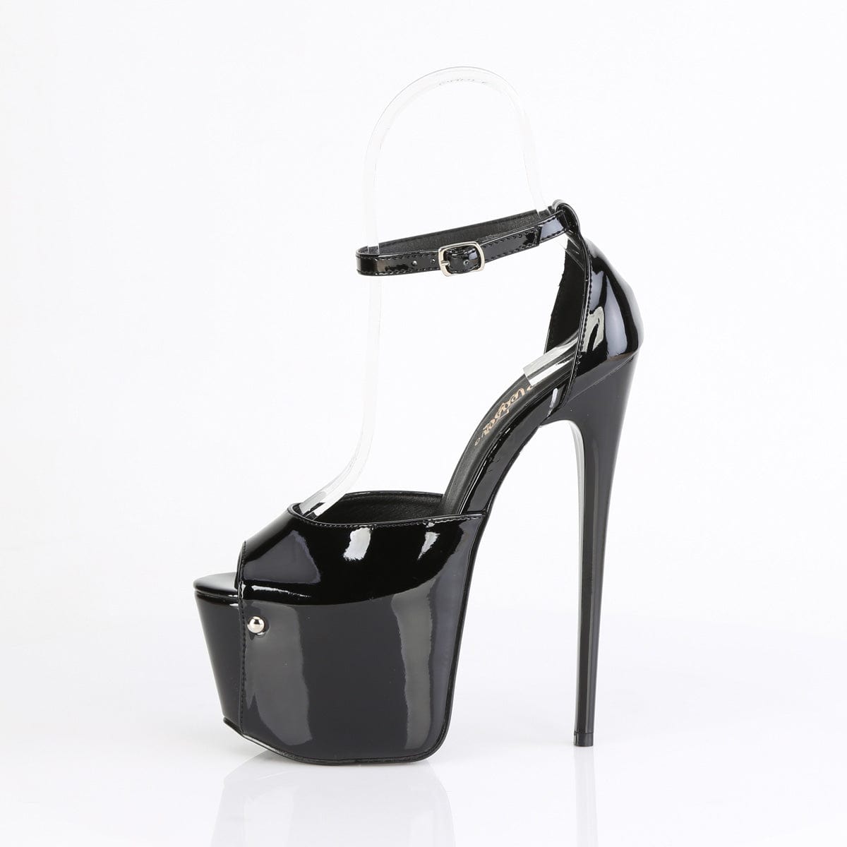 JUBILANT-15 Platform Shoes Black Pat