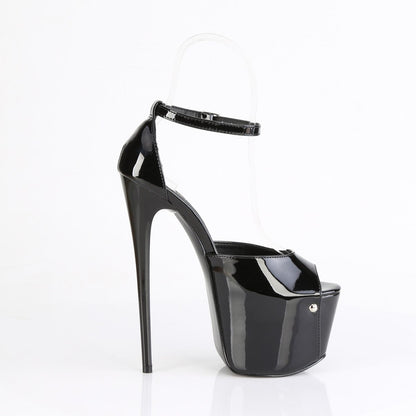 JUBILANT-15 Platform Shoes Black Pat