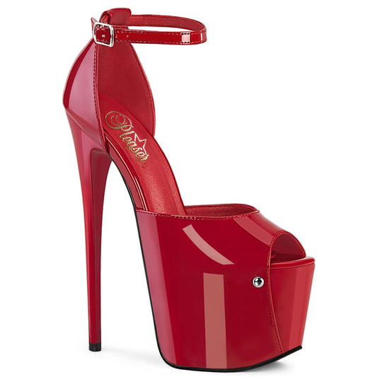 JUBILANT-15 Platform Shoes Red Pat