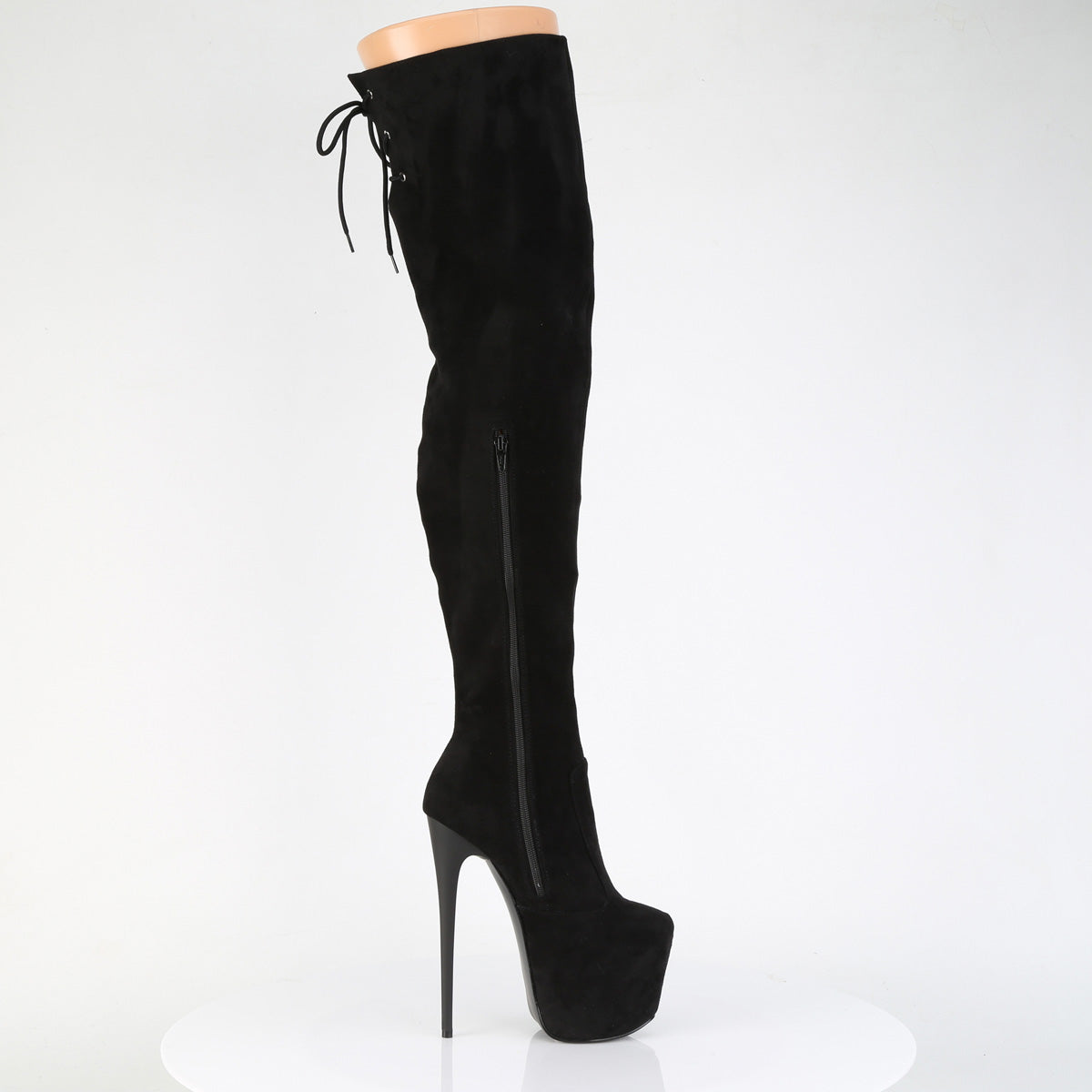 JUBILANT-3007FS Black Faux Suede