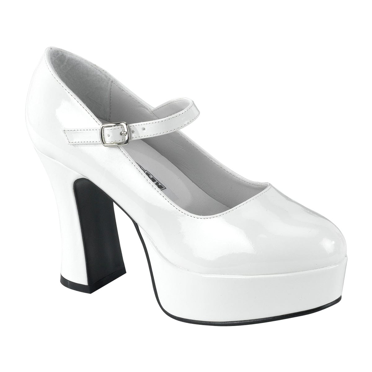 Mary Jane-50 White Patent