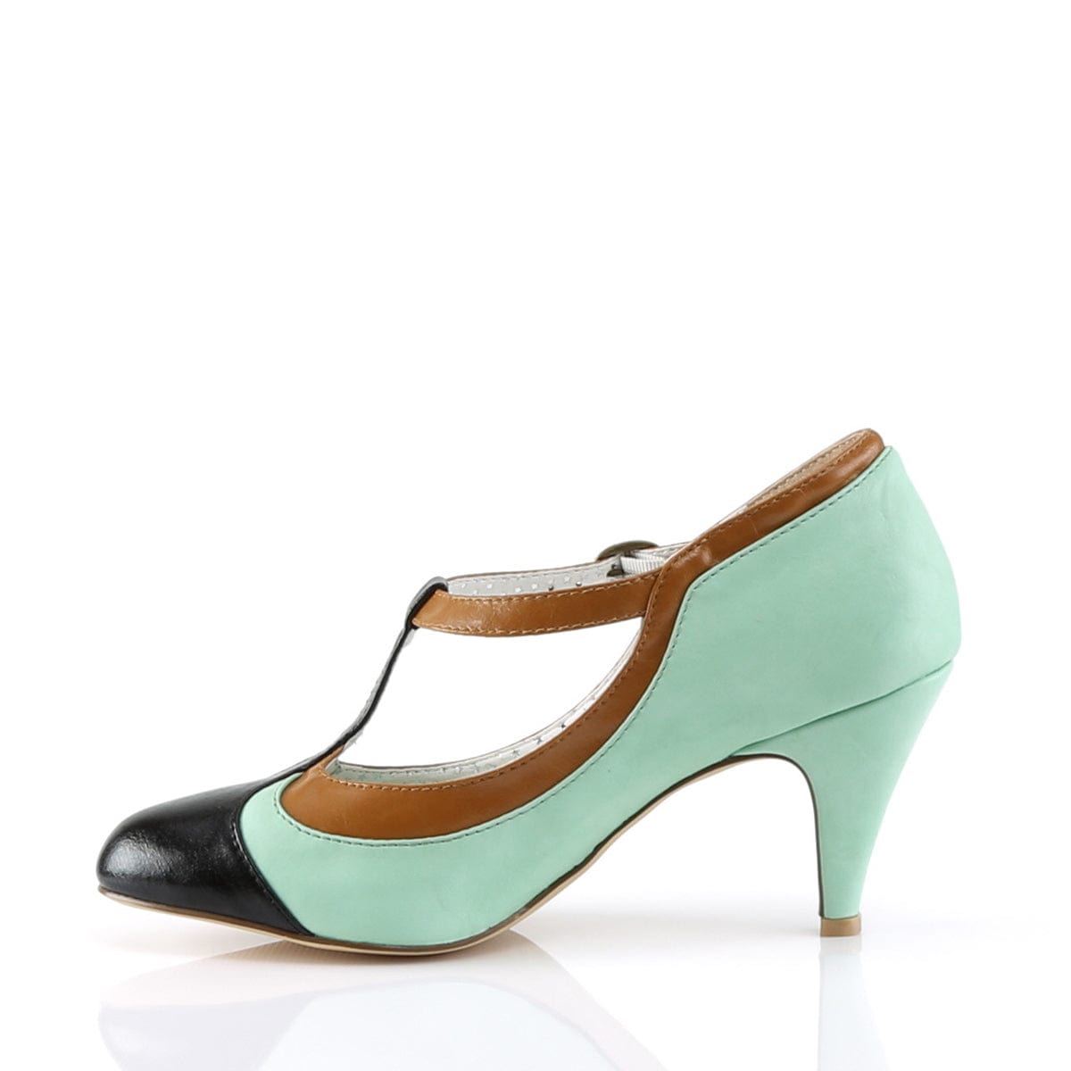 PEACH-03 Mint Multi Faux Leather