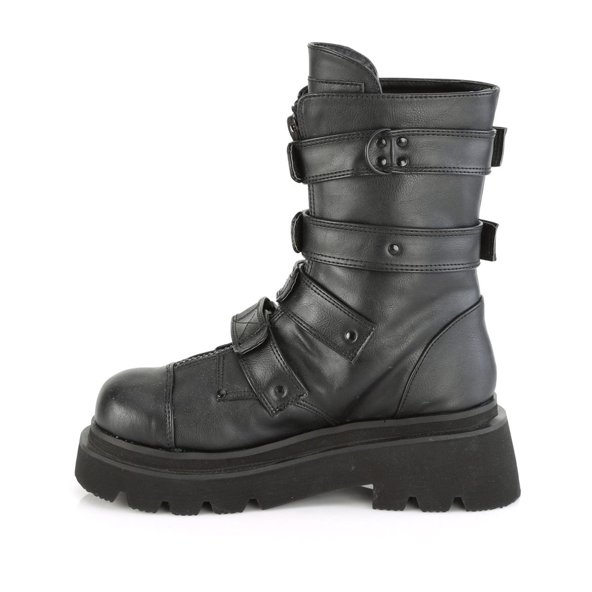 RENEGADE-55 Black Vegan Leather