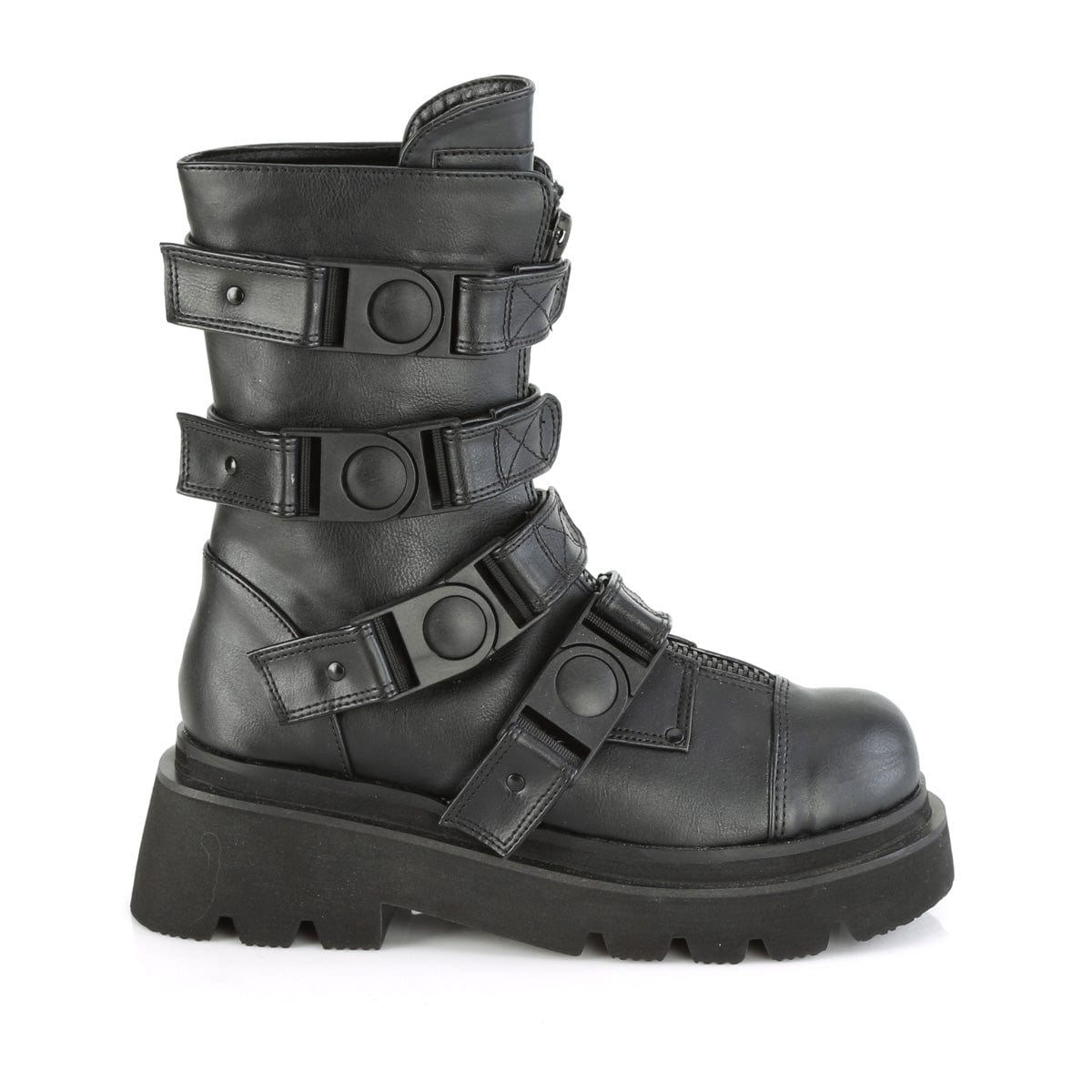 RENEGADE-55 Black Vegan Leather