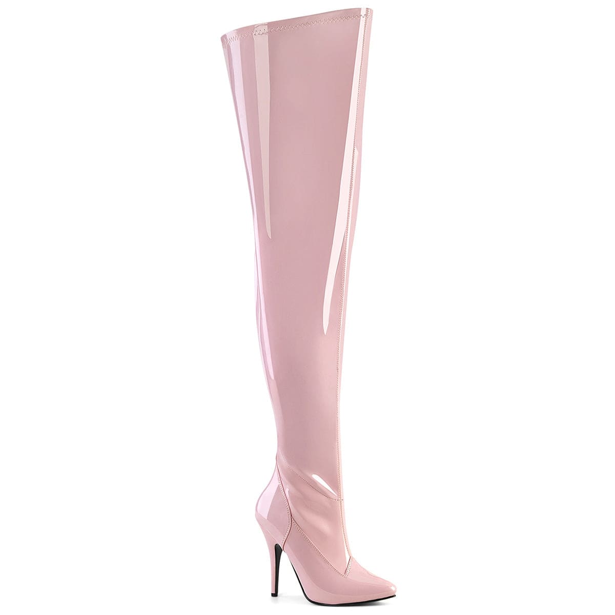 SEDUCE-3000WC Baby Pink Stretch Patent Pleaser US Size (Women's): 6