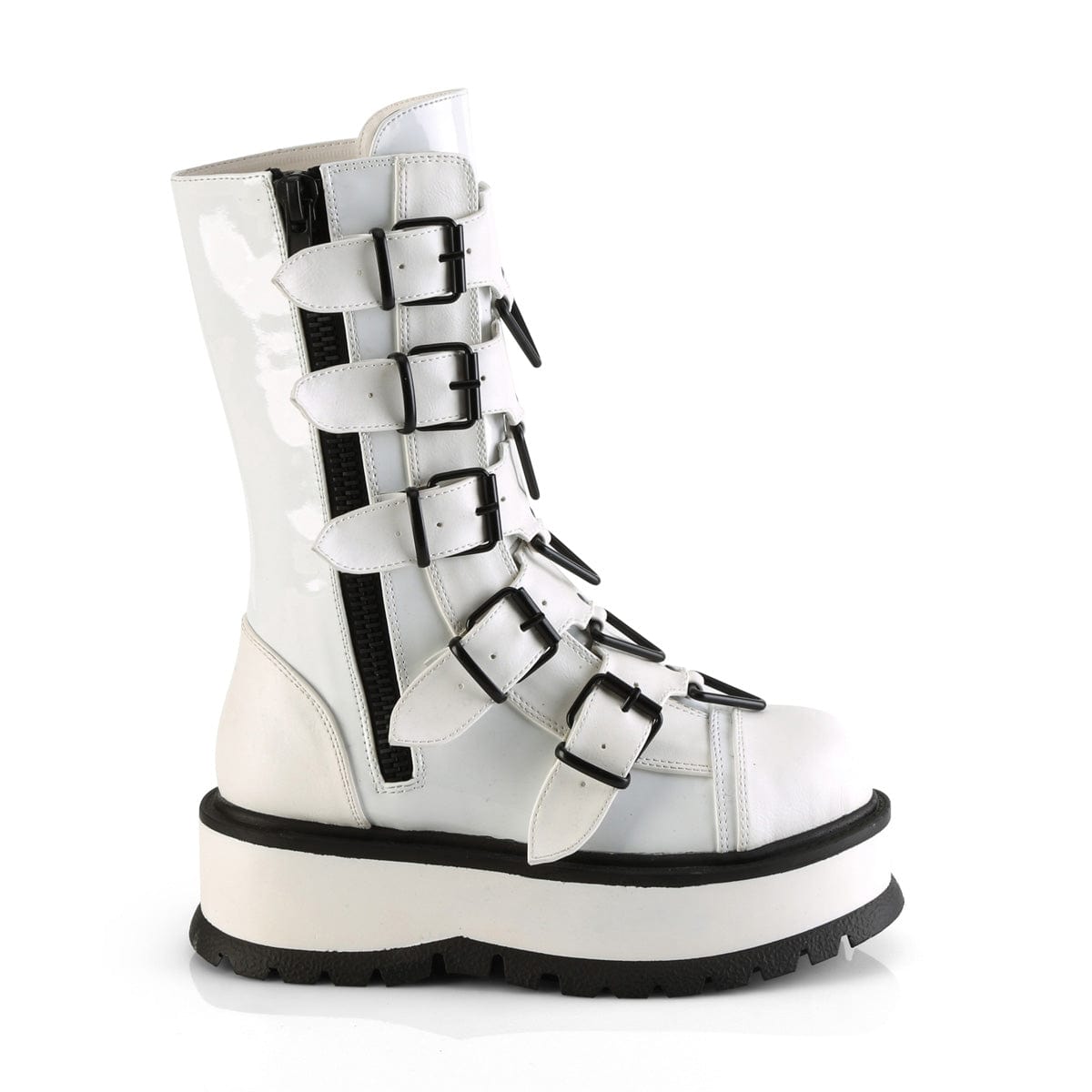 SLACKER-160 White Patent