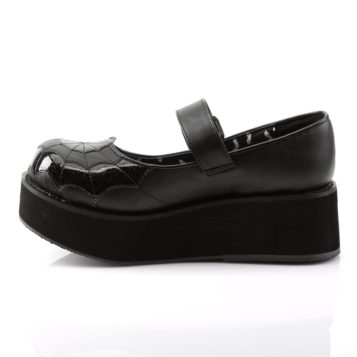 SPRITE-05 Black Vegan Leather-Black Patent