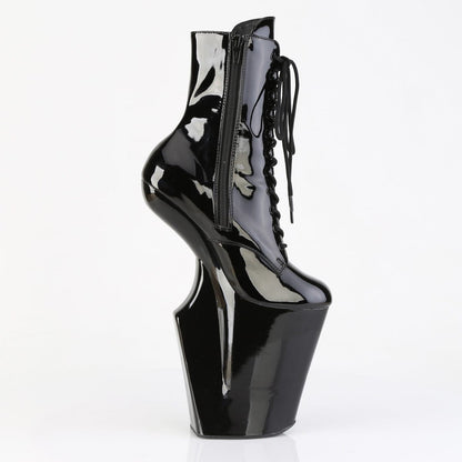 WORSHIP-1020 Platform Shoes Black Patent Black