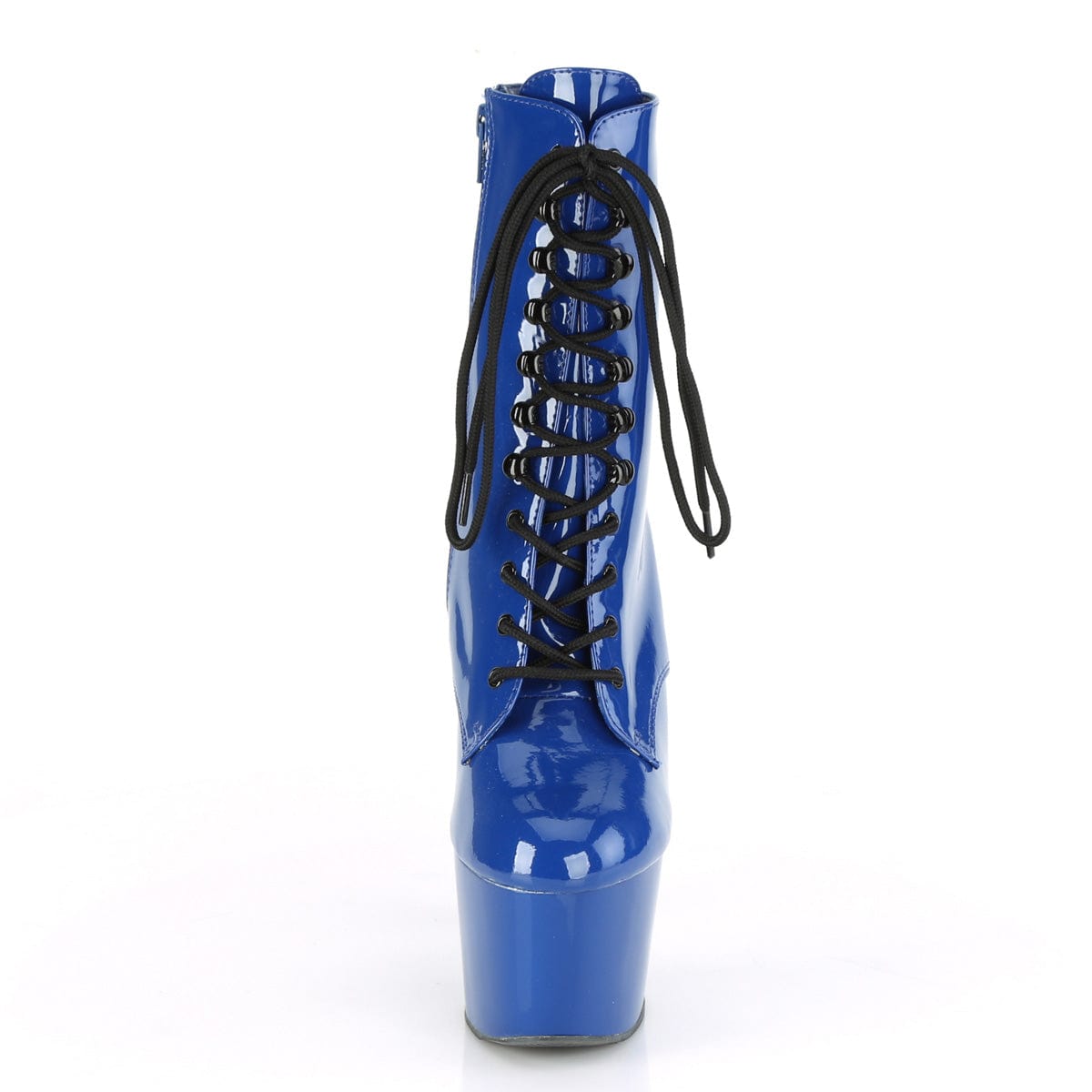 ADORE-1020 Royal Blue Patent/Royal Blue Ankle Boot Pleaser US Size (Women's): 5