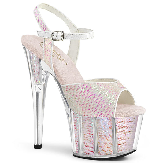 ADORE-710G Opal Glitter/Opal Glitter Inserts Platform Sandal Pleaser US Size (Women's): 5