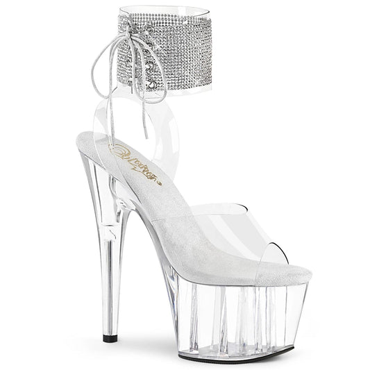 ADORE-791-2RS Clear/Clear Platform Sandal Pleaser US Size (Women's): 5