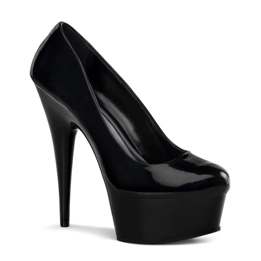 DELIGHT-685 Black Patent/Black Sale Pleaser US Size (Women's): 5