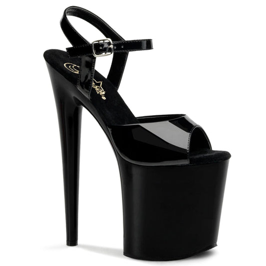 FLAMINGO-809 Black Patent/Black Sale Pleaser US Size (Women's): 5